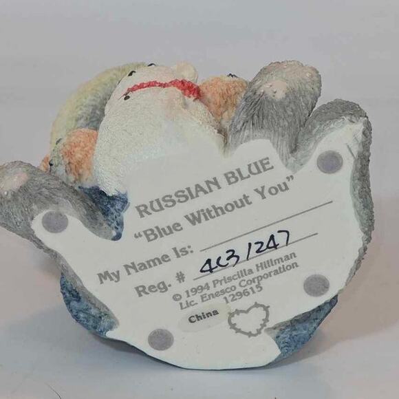 Calico Kittens 129615 “Blue Without You” 1994 - Picture 5 of 5